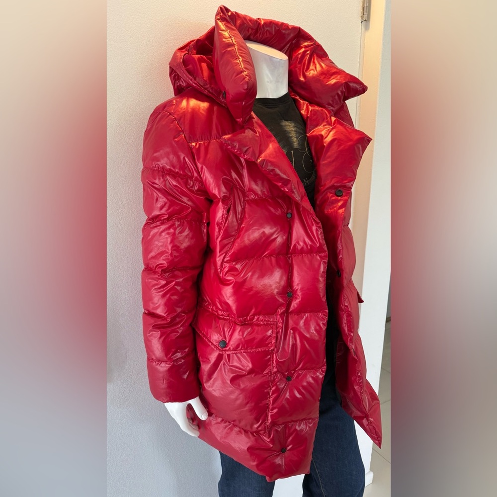 Calvin Klein Men’s Red Puffer Jacket